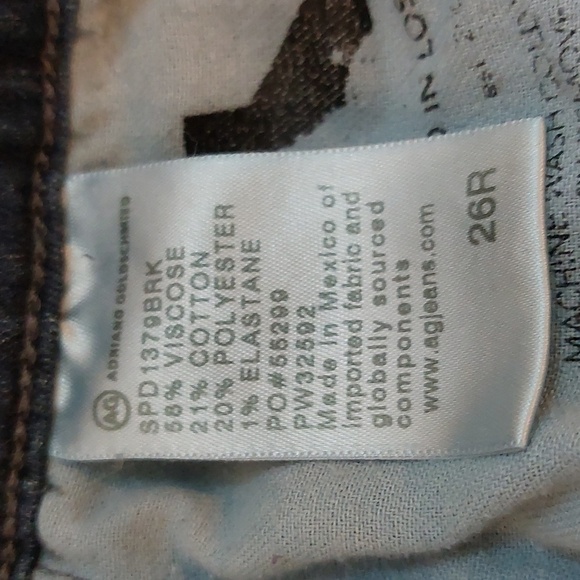 AG Adriano Goldschmied Farrah high waist jeans size 26 - Picture 7 of 11